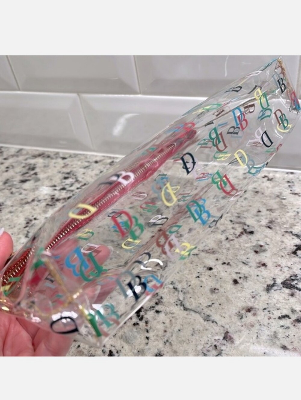 Dooney & Bourke Clear Cosmetic Case NWOT - Picture 5 of 7